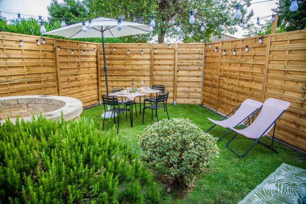 Charmant Studio/T2 Au Calme Avec Jardin Et Parking Фо-сюр-Мер Екстериор снимка